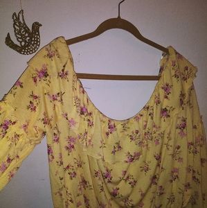 Soft floral top